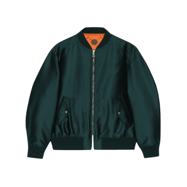 Quilted Satin Jacket